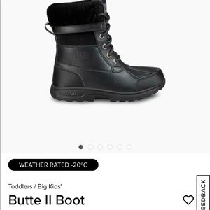 UGG Kids Black Butte II Boots